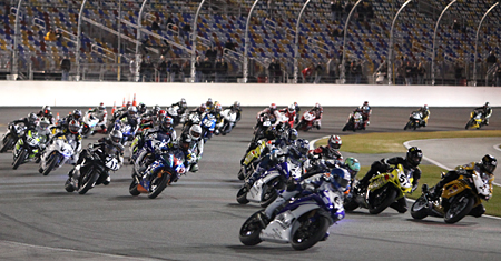 Daytona 200 2010 - Josh Herrin wins on Yamaha