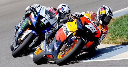 MotoGP Indianapolis - Pedrosa l'emporte devant un Ben Spies presque g�nial, Nicki Hayden reste sur Ducati pour 2011-12