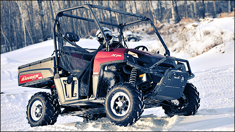 Polaris Ranger XP 800 2011 vue 3/4 avant