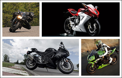 Guide d'achat moto : les superbike de 600 cc
