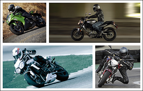 Guide d'achat : motos standard de 800cc et moins