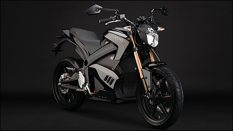 Zero Motorcycles Zero s 2013 vue 3/4 avant