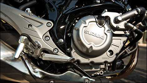 2012 Suzuki SFV Gladius 650 engine