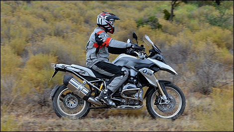 2013 BMW R1200GS side view