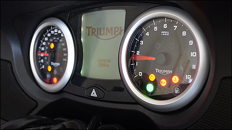 Triumph Trophy SE 2013 cadran