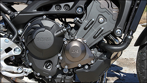 2014 Yamaha FZ-09 engine