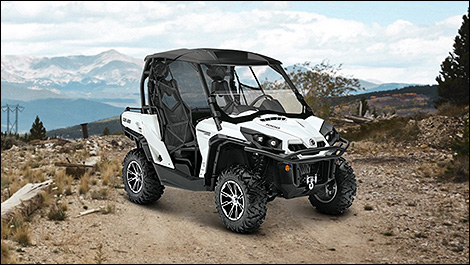 Can-Am Commander 1000 Limited 2014 vue 3/4 avant