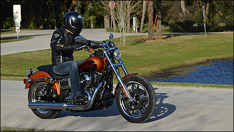 Harley-Davidson Low Rider 2014 vue 3/4 avant