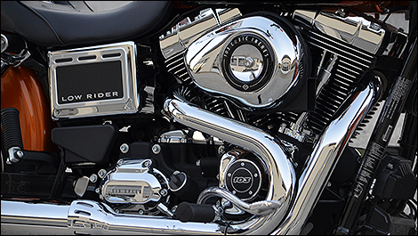 2014 Harley-Davidson Low Rider engine