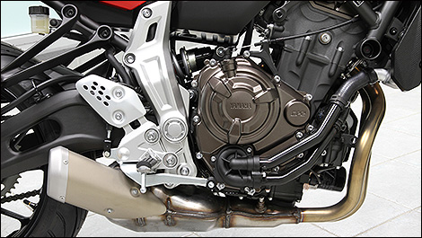 2015 Yamaha FZ-07 engine