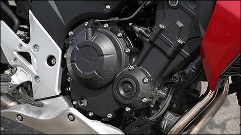 2014 Honda CB500FA engine