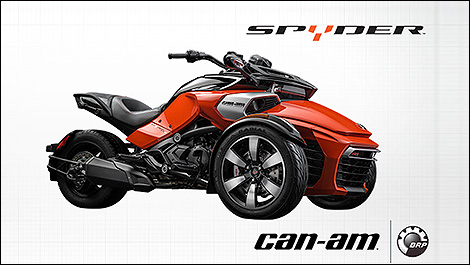 Voici le Can-Am Spyder F3