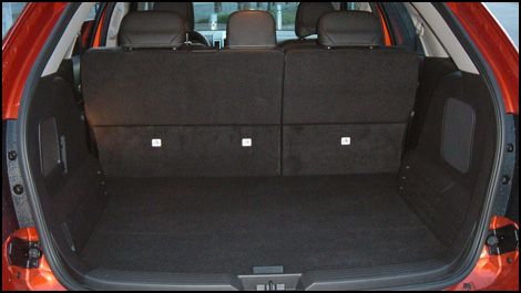 2007 Ford edge cargo space dimensions #3