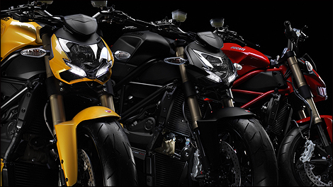 Ducati Streetfighter 848 2012 vue avant