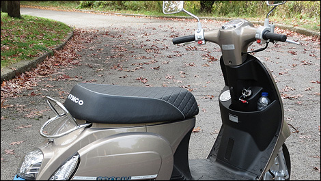 2013 Kymco Sento 110i side view