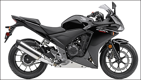Honda CBR500R 2013 vue coté