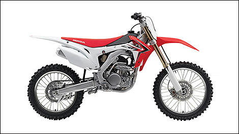 Honda CRF250R 2014 vue de cot&eacute;