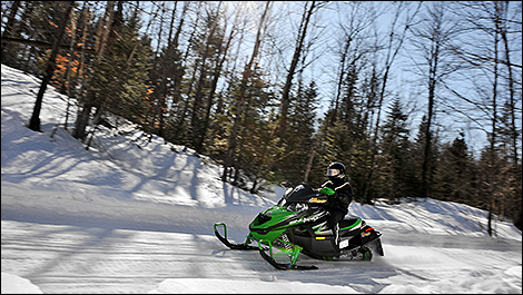 Arctic Cat Z1 Turbo vue de cot&eacute;