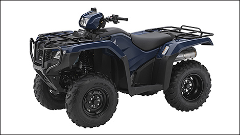 Honda TRX500 2014 vue 3/4 avant