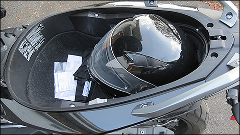 BMW C 600 Sport 2013 rangement