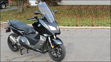 BMW C 600 Sport 2013 vue 3/4 avant