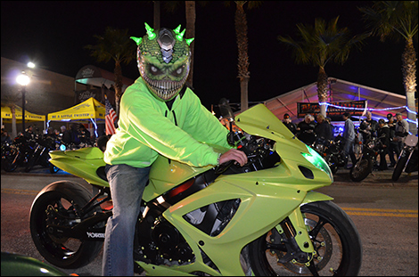 1er des motards les plus marquants du Daytona Bike Week 2014