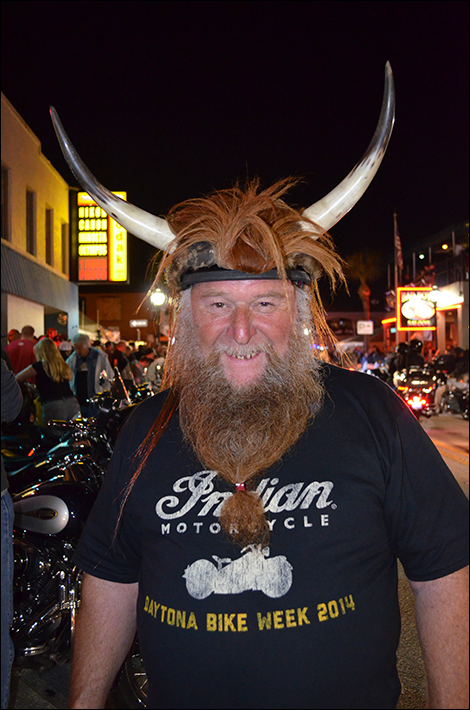 5e des motards les plus marquants du Daytona Bike Week 2014