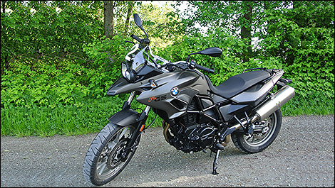 BMW F700GS 2014 vue 3/4 avant
